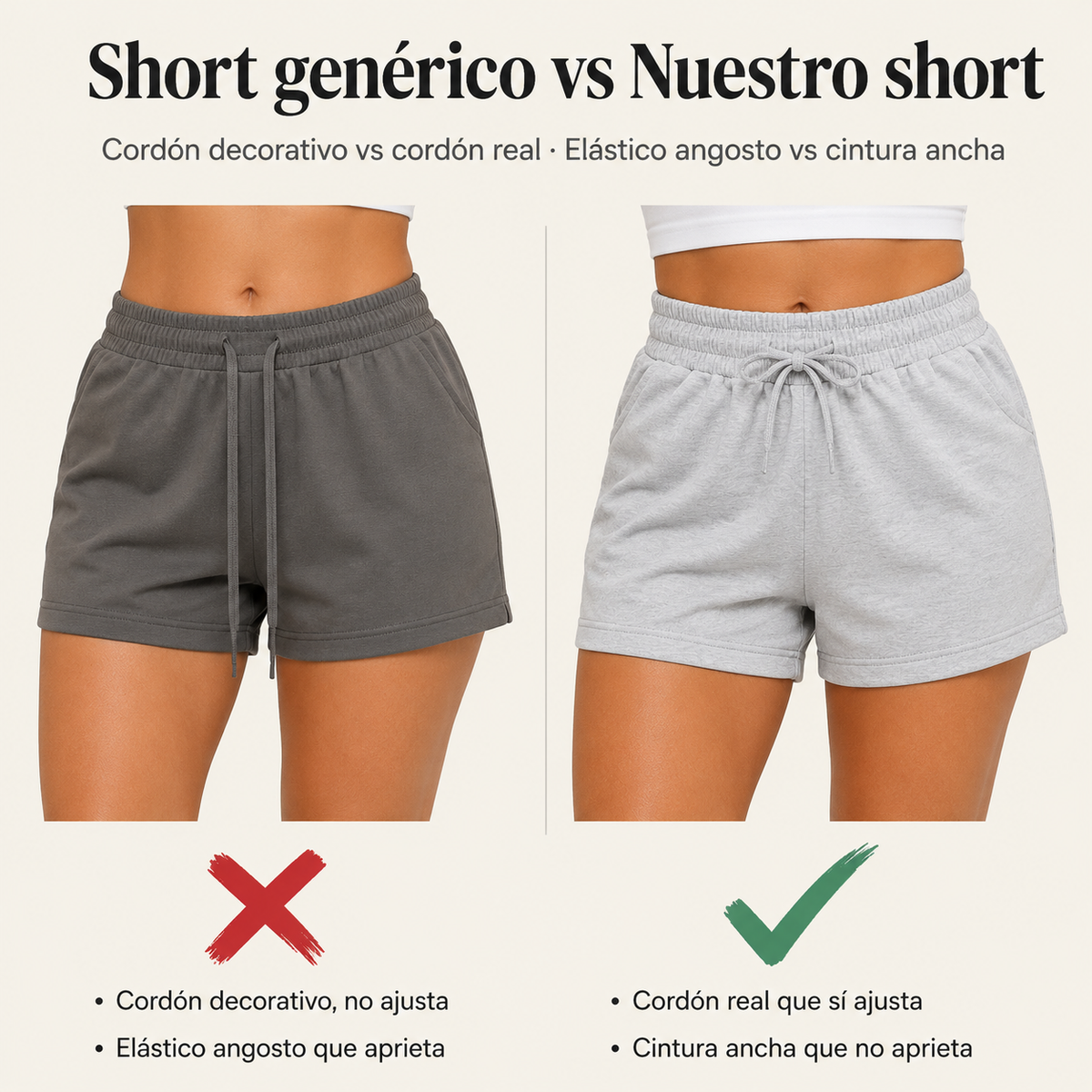 Shorts Damas — vista 2